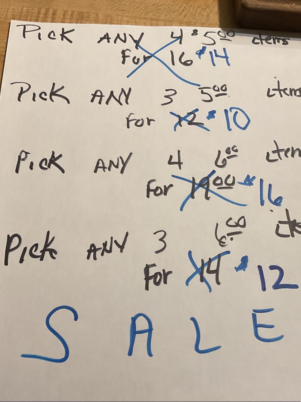 Sale
